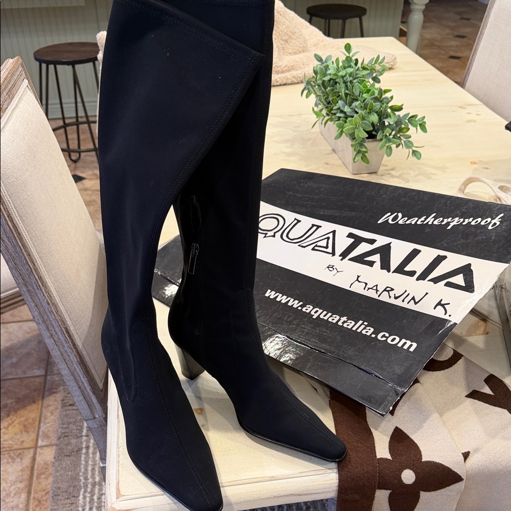 Aquatalia Women's Tall Waterproof Boots